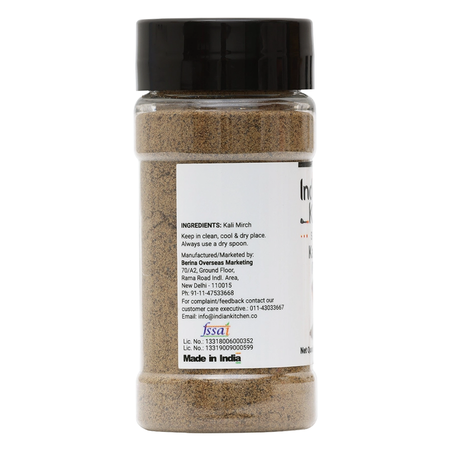Indian Kitchen Kali Mirch powder 65g Indian Kitchen Kali Mirch powder 65g - Indian Kitchen